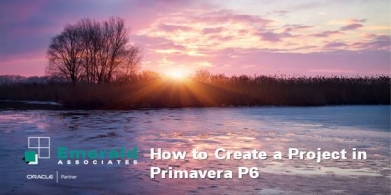 How to Create a Project in Primavera P6